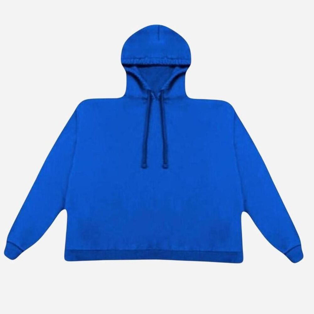 NEW Billie Eilish “Call Me Again” Blank Hoodie - Small Royal Blue